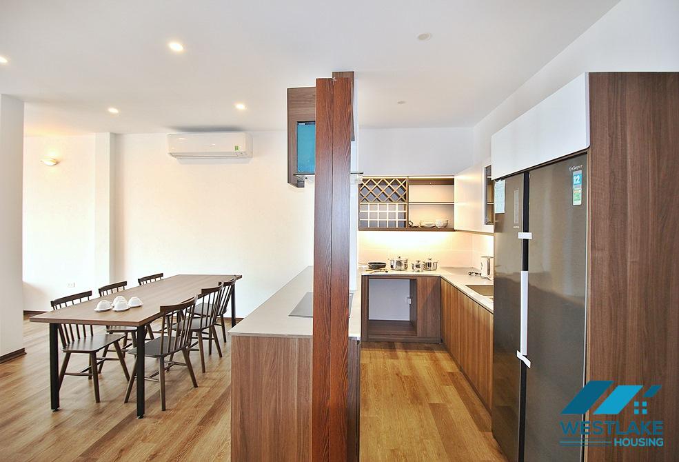 Good price and spacious 03-bedroom apartment for rent on Dang Thai Mai Street, Tay Ho District, Hanoi