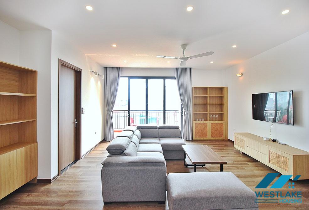 Good price and spacious 03-bedroom apartment for rent on Dang Thai Mai Street, Tay Ho District, Hanoi