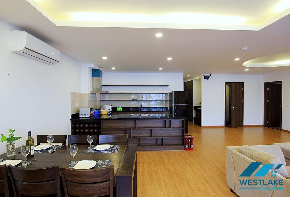 Big size apartment with balcony for rent in Tu Hoa st, Tay Ho District