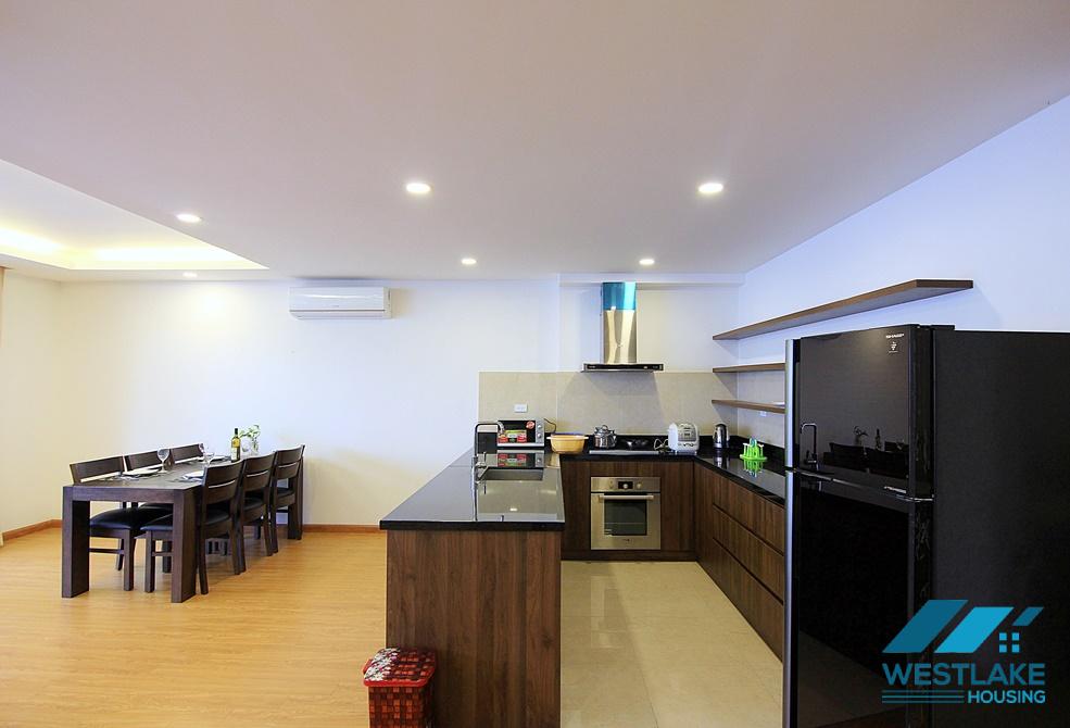 Big size apartment with balcony for rent in Tu Hoa st, Tay Ho District