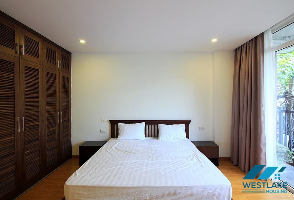 Big size apartment with balcony for rent in Tu Hoa st, Tay Ho District