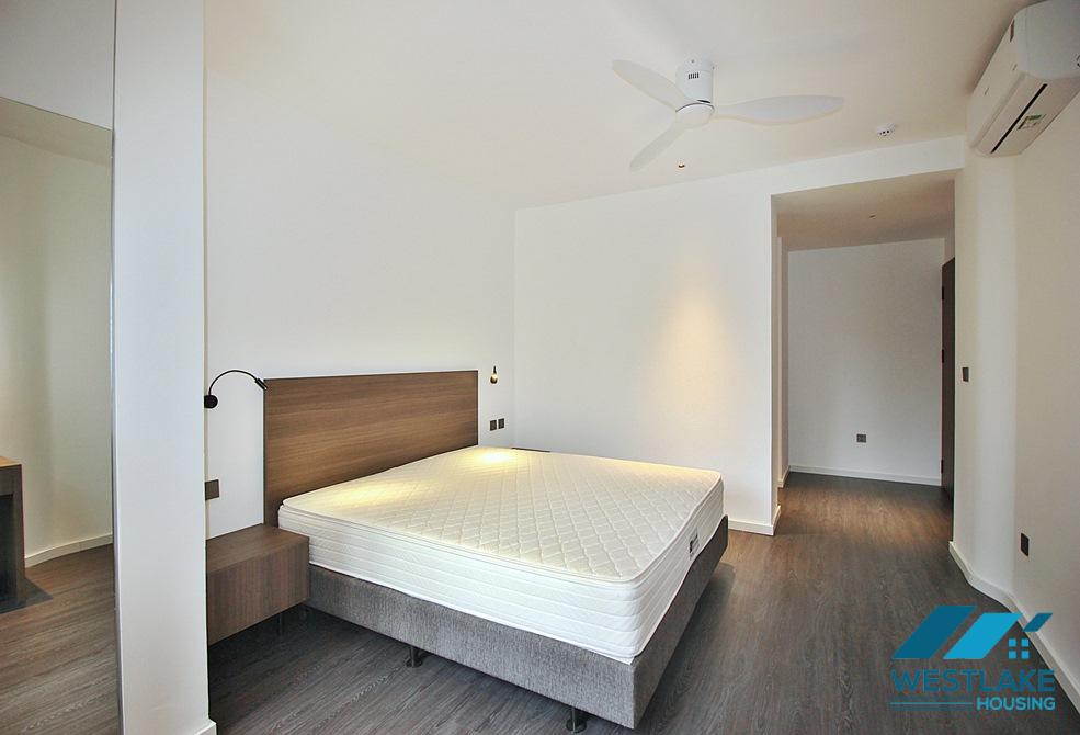 Lake view and modern 03-bedroom apartment for rent in Tay Ho, Hanoi