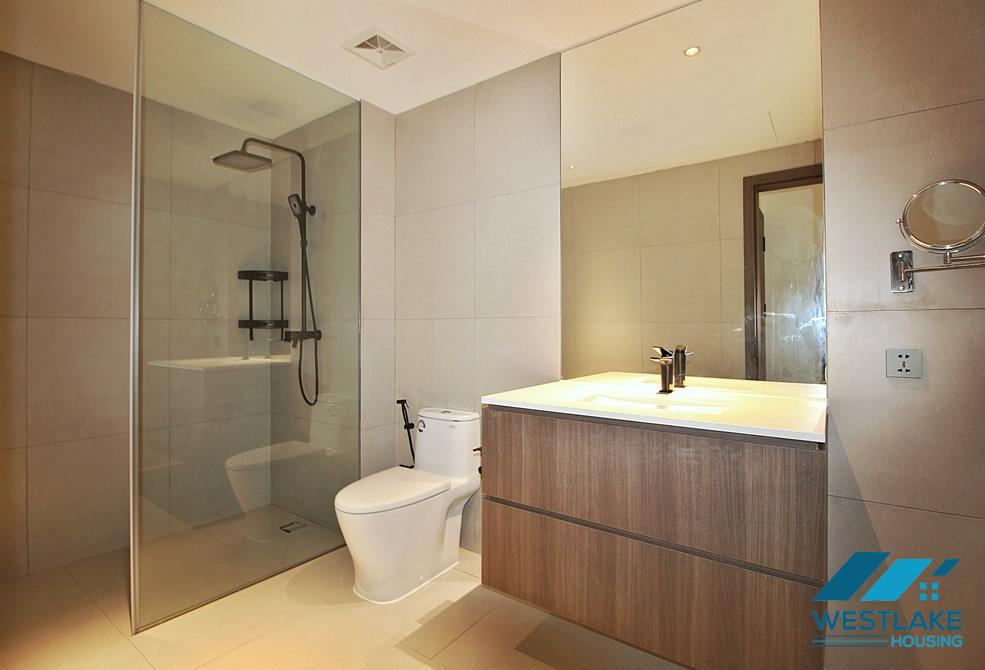 Lake view and modern 03-bedroom apartment for rent in Tay Ho, Hanoi