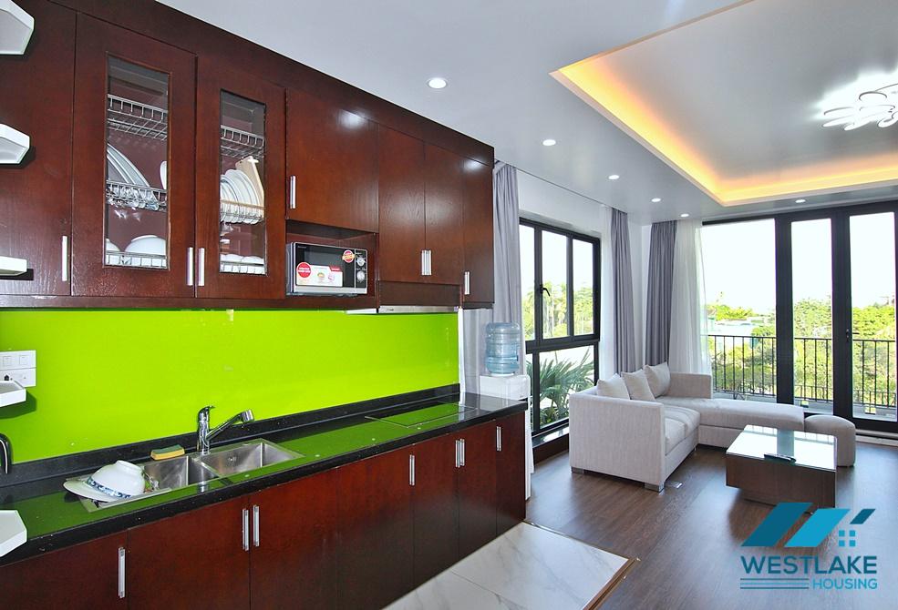 Lovely and bright 01 bedroom apartment for lease in Tay Ho, Hanoi