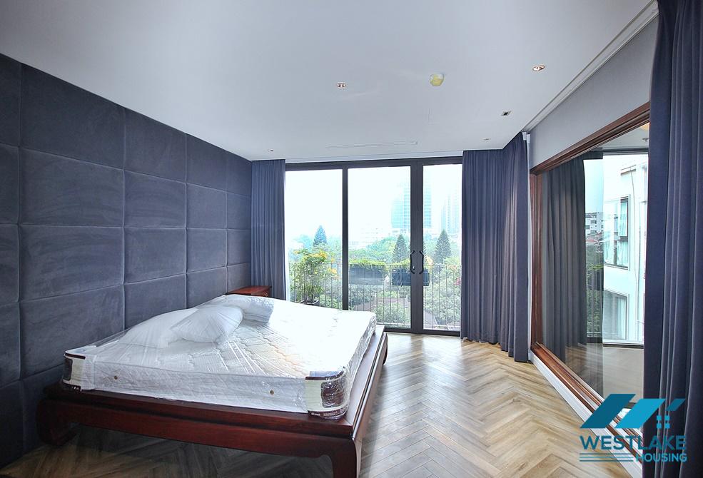 Luxurious duplex 03-bedroom apartment for rent in Tay Ho, Hanoi