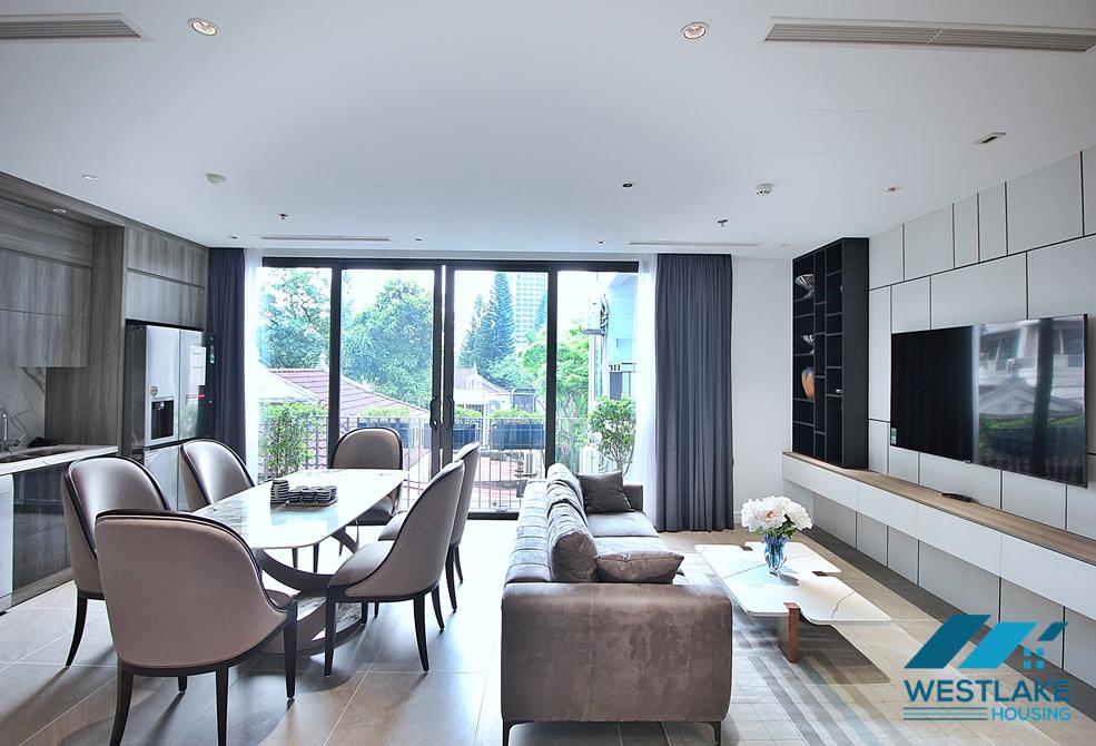 Beautiful 02 bedrooms apartment for rent on Tay Ho Street, Tay Ho District, Hanoi