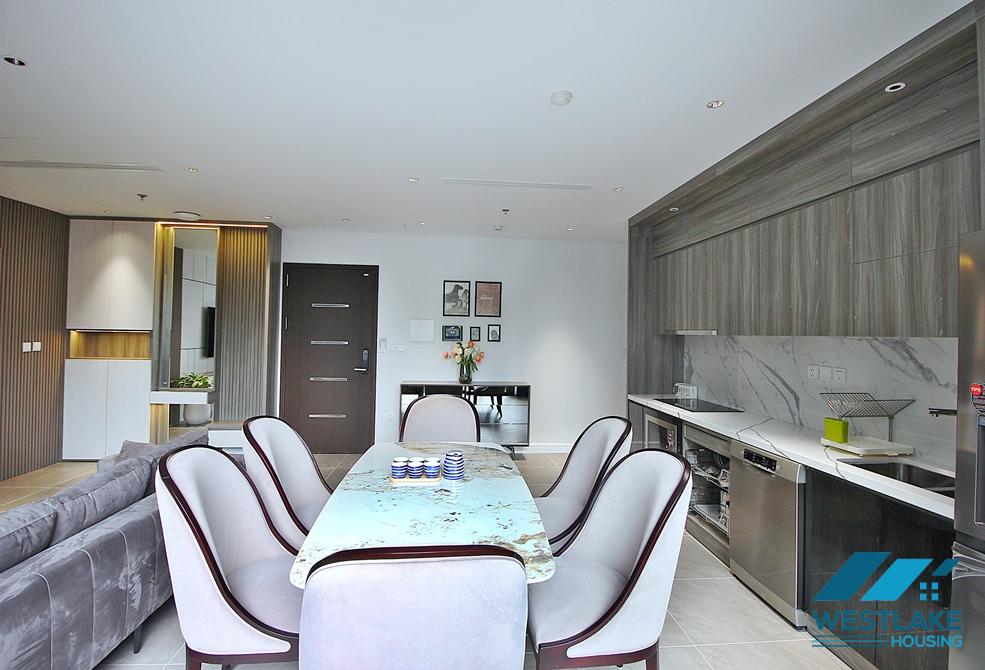 Beautiful 02 bedrooms apartment for rent on Tay Ho Street, Tay Ho District, Hanoi