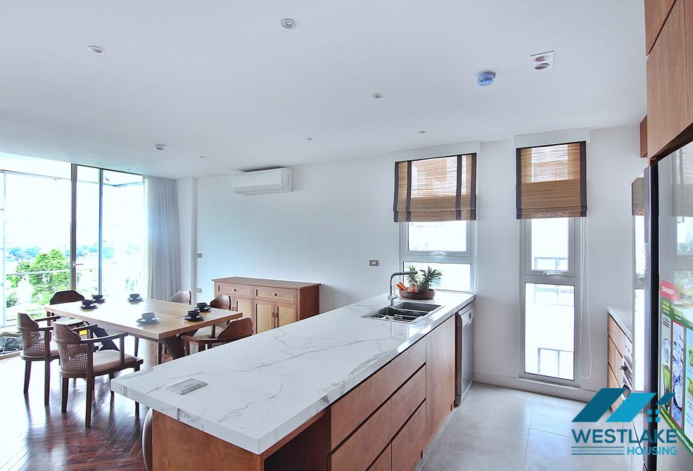 A luxury 4 bedroom apartment for rent in Tay Ho area