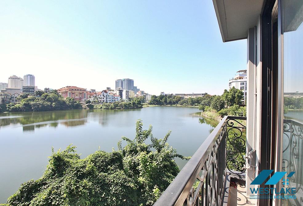 A lake view and bright 2 bedroom apartment in Au co, Tay ho