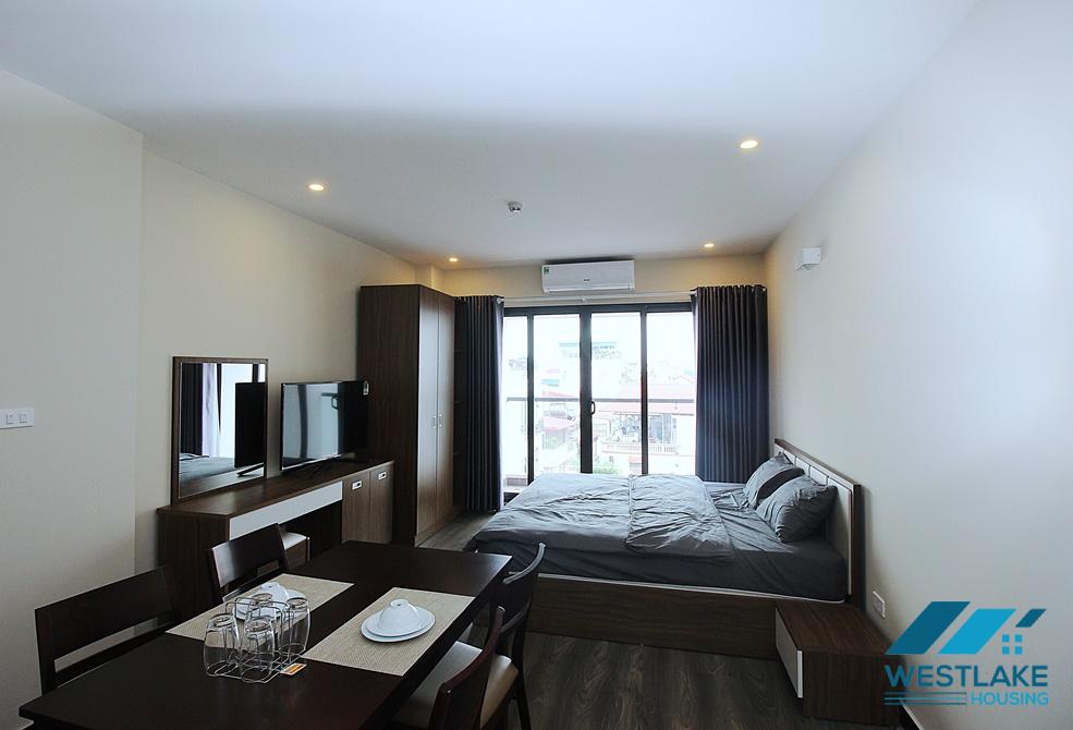 Bright studio apartment for rent in Tay Ho, Hanoi