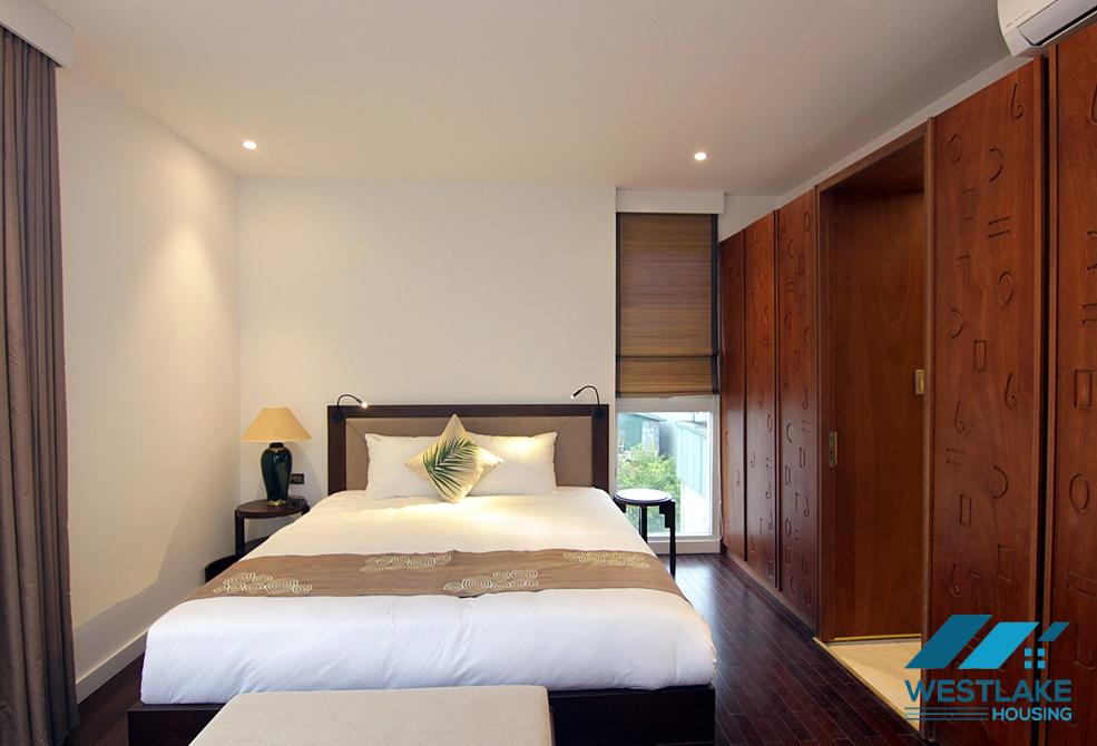 Japanese style 03-bedroom apartment for rent on To Ngoc Van Street, Tay Ho, Hanoi