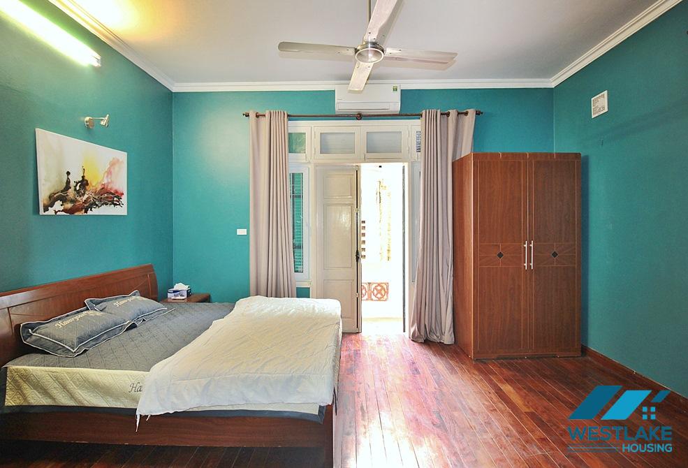 Three bedrooms house with big yard for rent in Tay Ho, Ha Noi