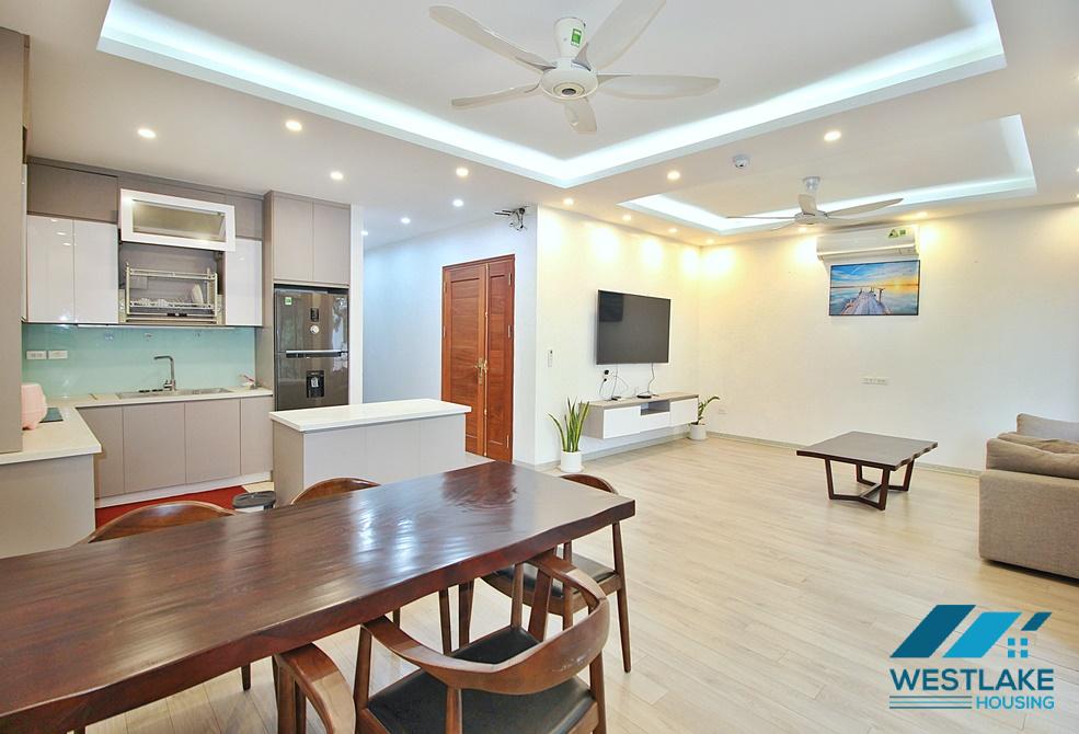 Spacious 02-bedroom apartment for rent in Tay Ho, Hanoi