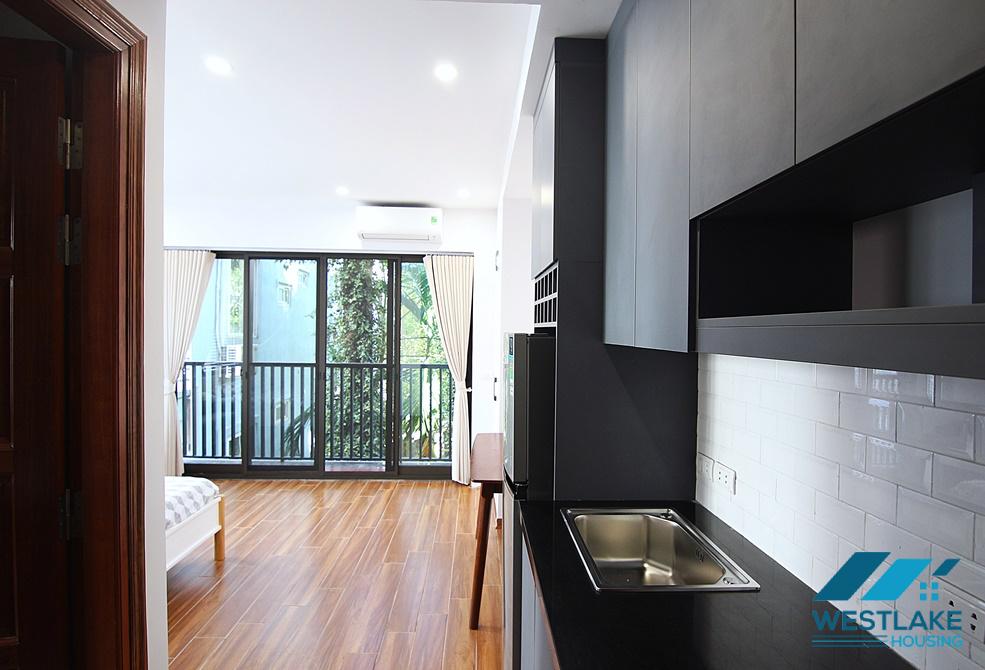 Nice and bright studio apartment for rent in Tay Ho, Hanoi