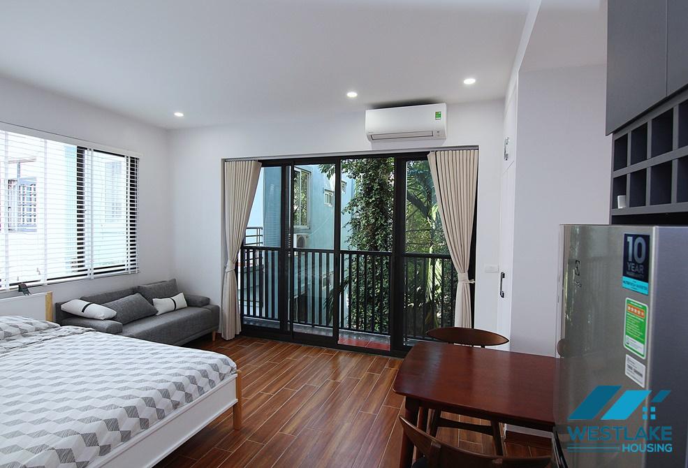 Nice and bright studio apartment for rent in Tay Ho, Hanoi