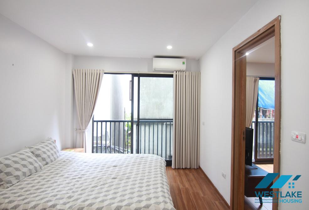 Clean 01 bedroom apartment for rent on Dang Thai Mai Street, Tay Ho, Hanoi