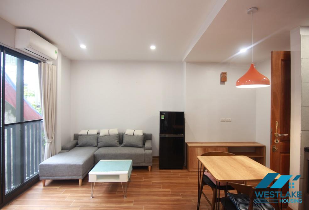 Clean 01 bedroom apartment for rent on Dang Thai Mai Street, Tay Ho, Hanoi