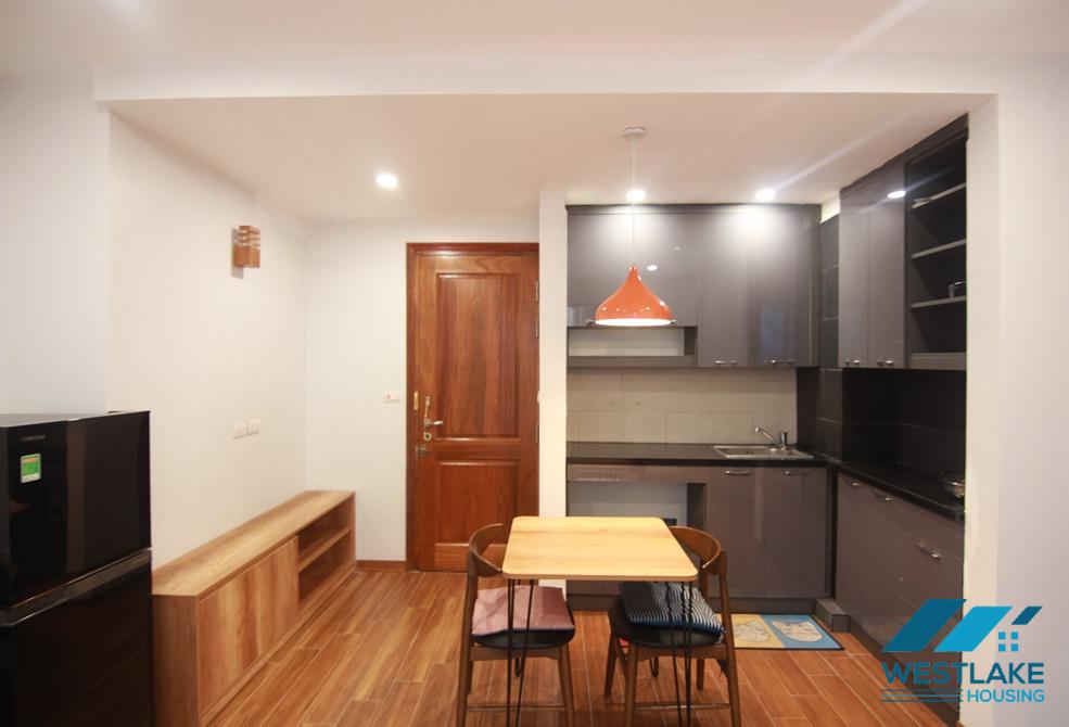 Clean 01 bedroom apartment for rent on Dang Thai Mai Street, Tay Ho, Hanoi