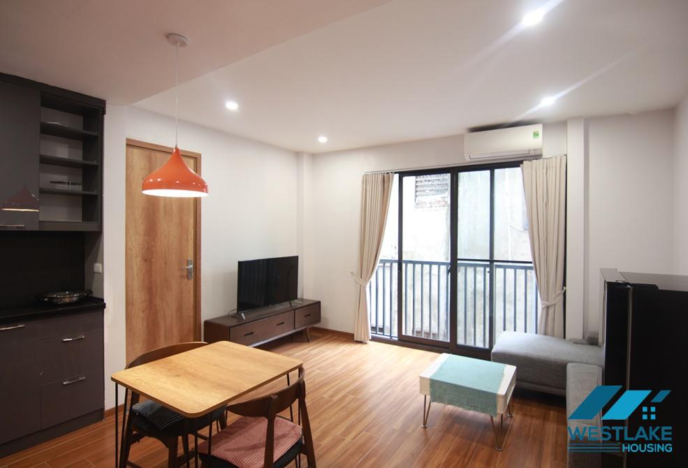 Clean 01 bedroom apartment for rent on Dang Thai Mai Street, Tay Ho, Hanoi