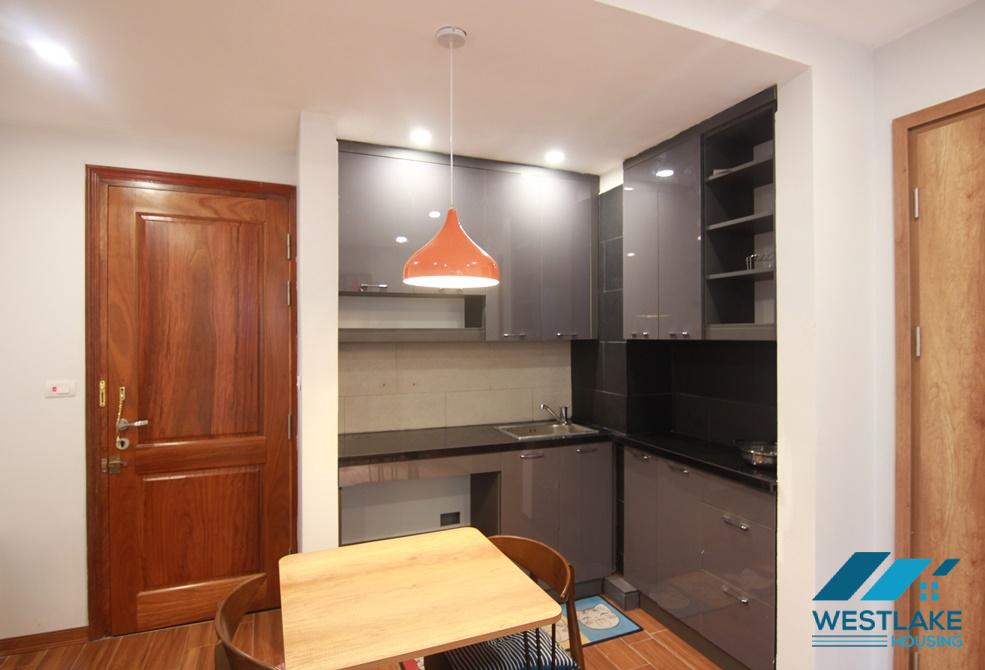 Clean 01 bedroom apartment for rent on Dang Thai Mai Street, Tay Ho, Hanoi