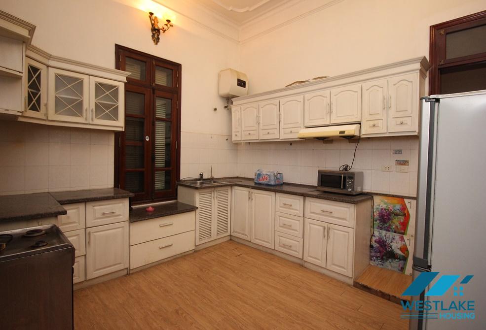 Spacious villa rental with big yard and balcony in the heart of Tay Ho, Ha Noi