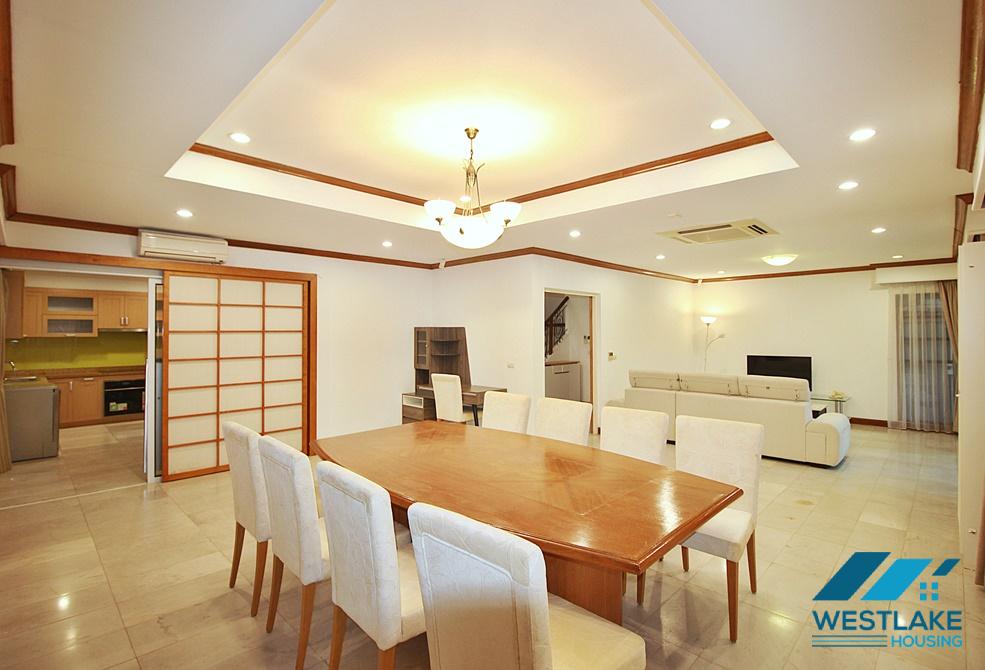 Serviced villa rental in Oriental Palace complex, Tay Ho, Hanoi