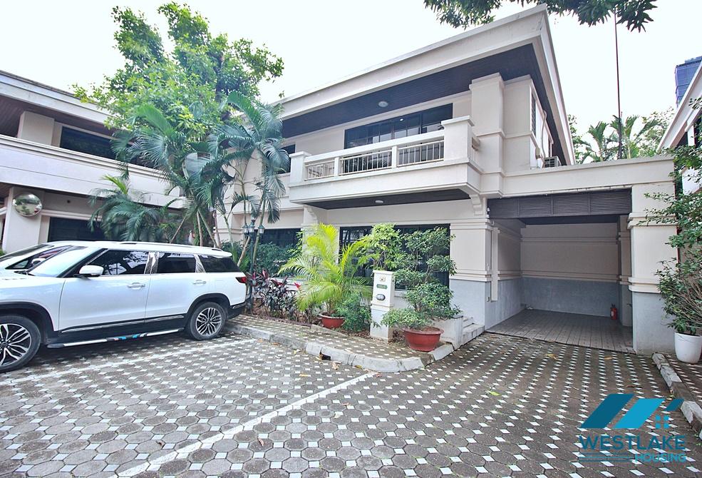 Serviced villa rental in Oriental Palace complex, Tay Ho, Hanoi