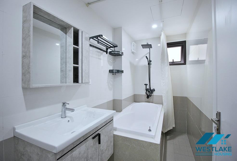 Clean and bright one bedroom apartment for rent on Tay Ho Street, Tay Ho, Hanoi