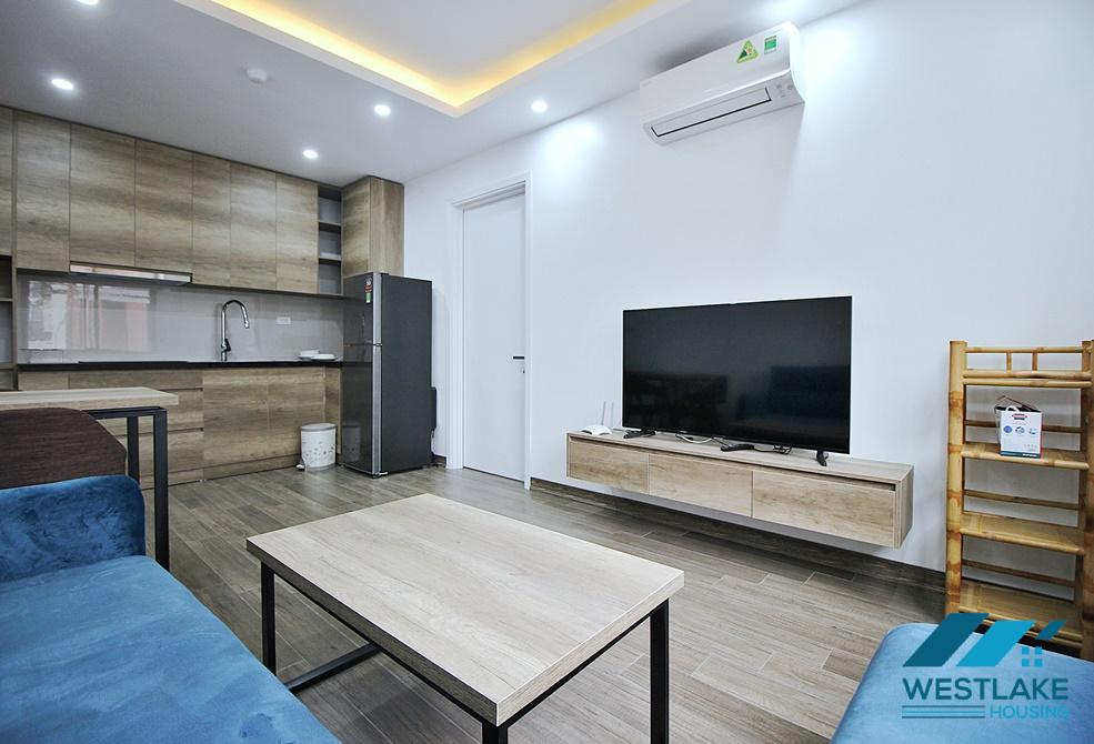 Clean and bright one bedroom apartment for rent on Tay Ho Street, Tay Ho, Hanoi