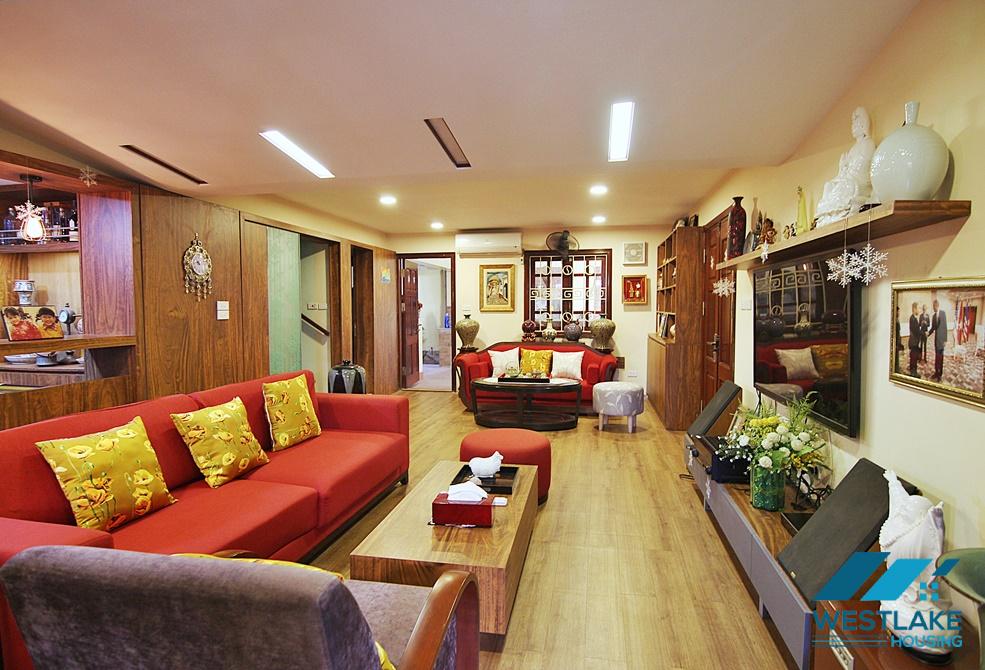 A quality 4 bedroom house for rent in Au co, Tay ho, Ha noi