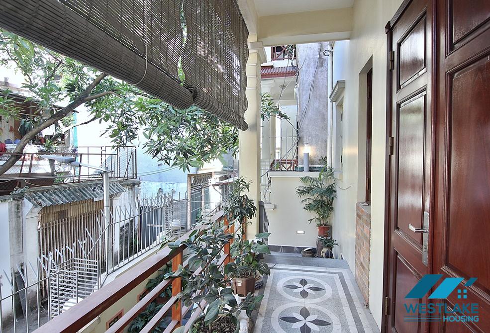 A quality 4 bedroom house for rent in Au co, Tay ho, Ha noi