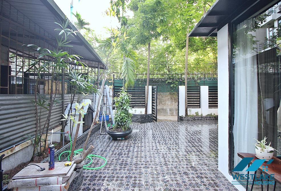 A beautiful 3 bedroom house with big yard for rent in Tay ho, Ha noi