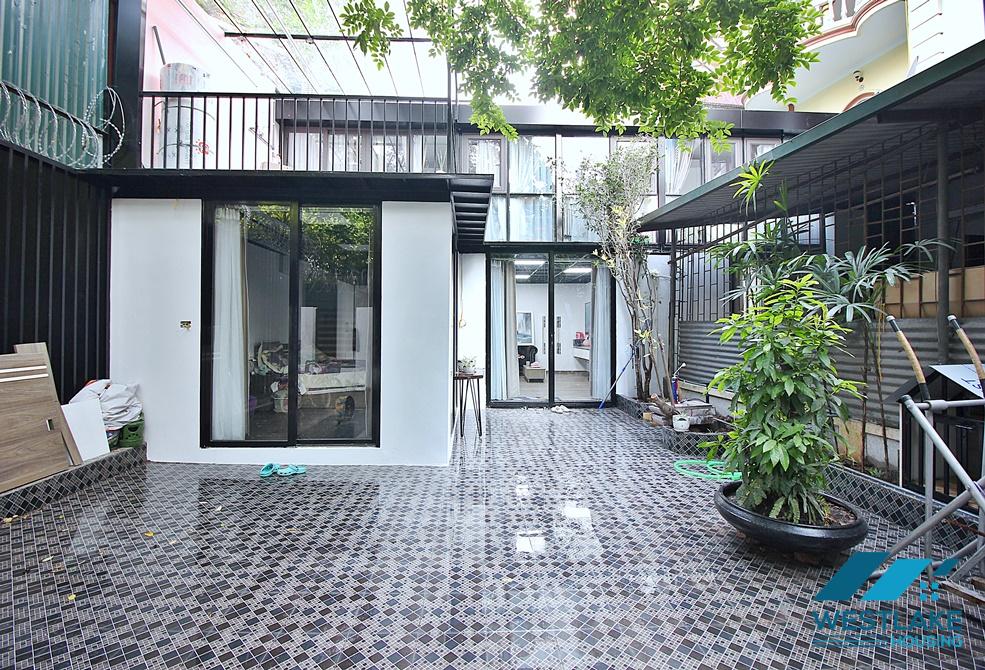 A beautiful 3 bedroom house with big yard for rent in Tay ho, Ha noi