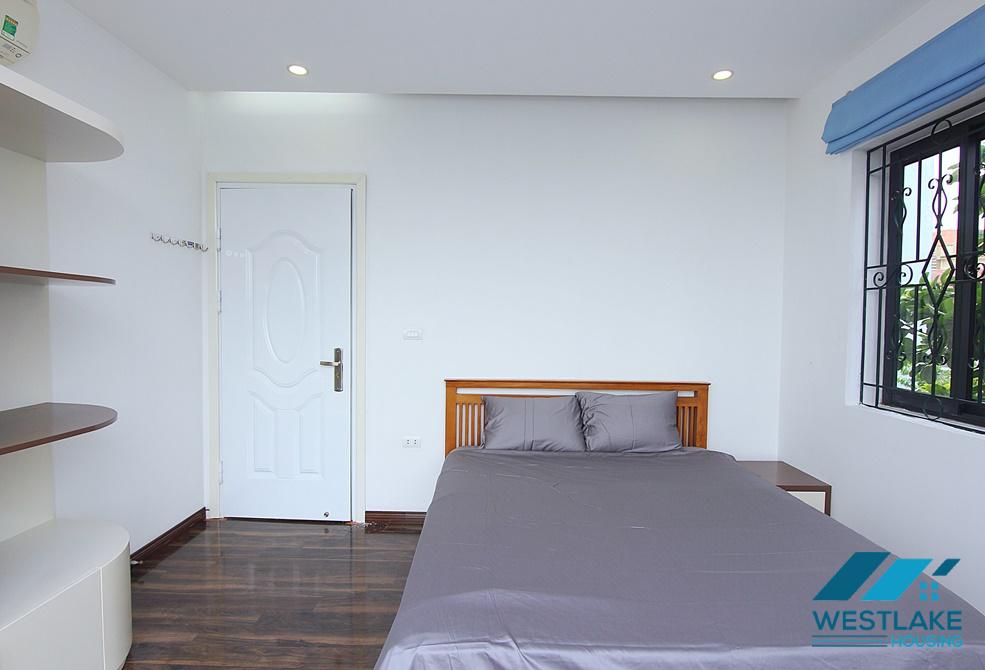 Beautiful 04-bedroom serviced apartment with lake view for rent in Tay Ho, Hanoi