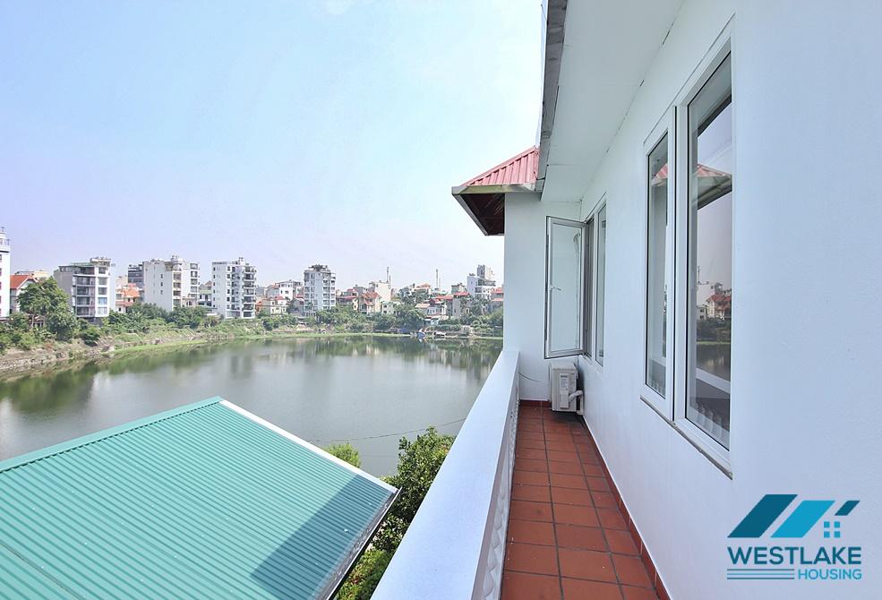 House for rent with garden and swimming pool in peaceful area of Tay Ho District, Hanoi