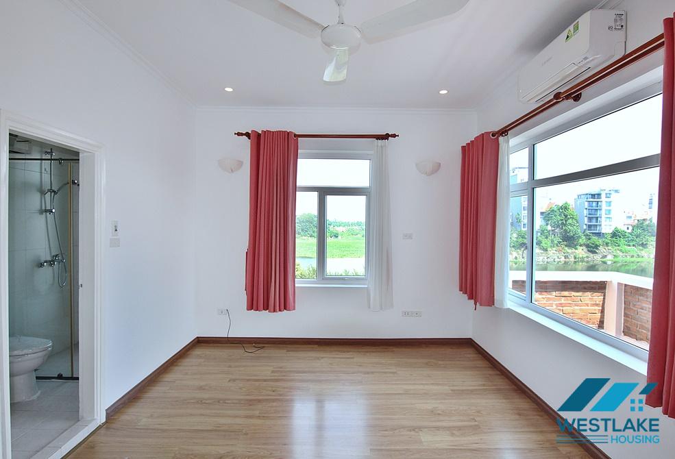 House for rent with garden and swimming pool in peaceful area of Tay Ho District, Hanoi