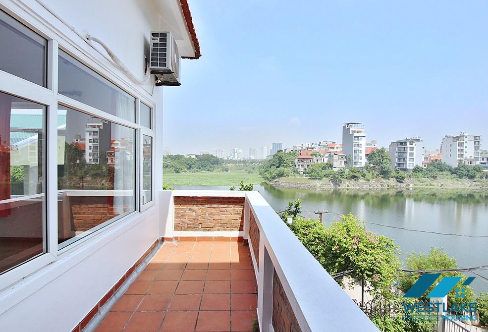 House for rent with garden and swimming pool in peaceful area of Tay Ho District, Hanoi