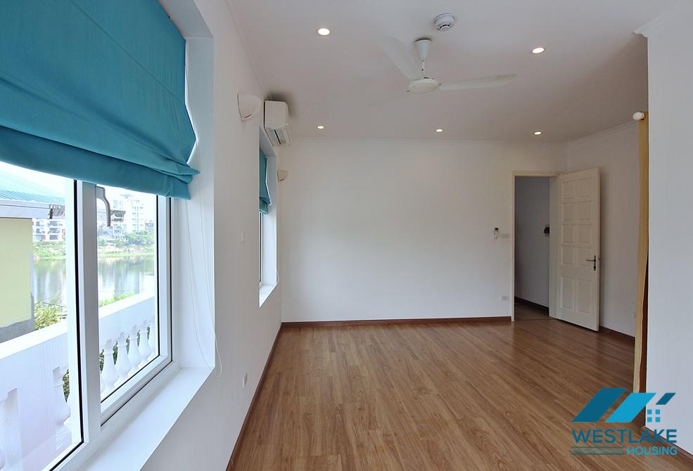 House for rent with garden and swimming pool in peaceful area of Tay Ho District, Hanoi