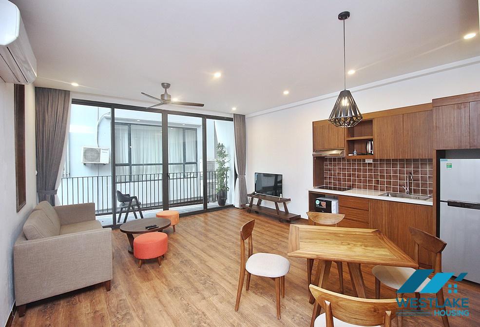 Japanese style one bedroom apartment for rent in Tay Ho Street, Tay Ho District 