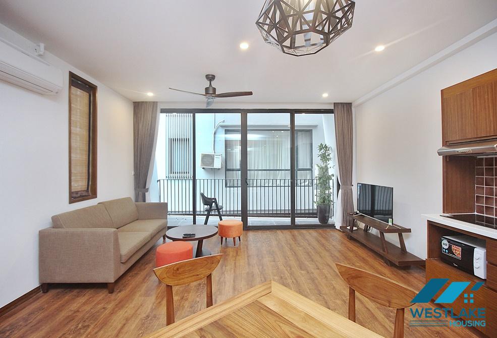 Japanese style one bedroom apartment for rent in Tay Ho Street, Tay Ho District