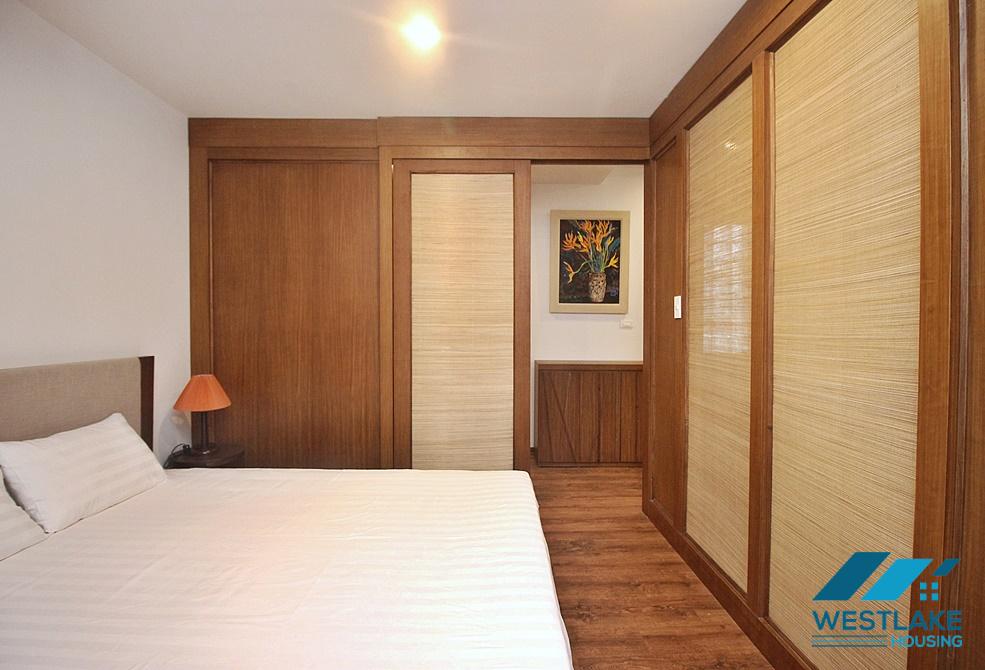 Japanese style one bedroom apartment for rent in Tay Ho Street, Tay Ho District