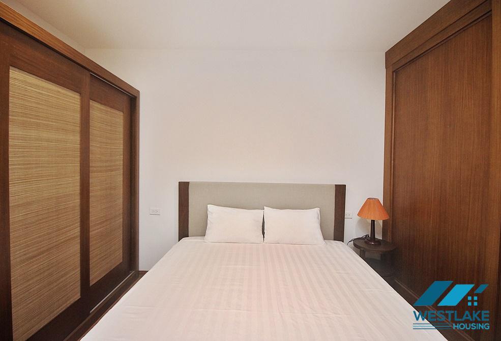 Japanese style one bedroom apartment for rent in Tay Ho Street, Tay Ho District