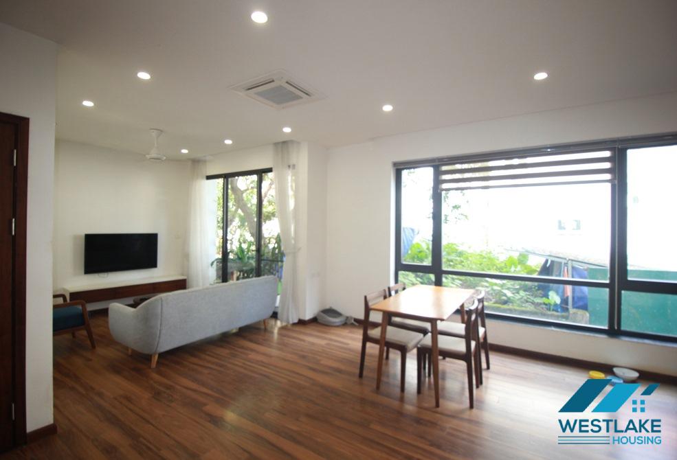 Nice 02-bedroom apartment for rent on Dang Thai Mai Street, Tay Ho, District