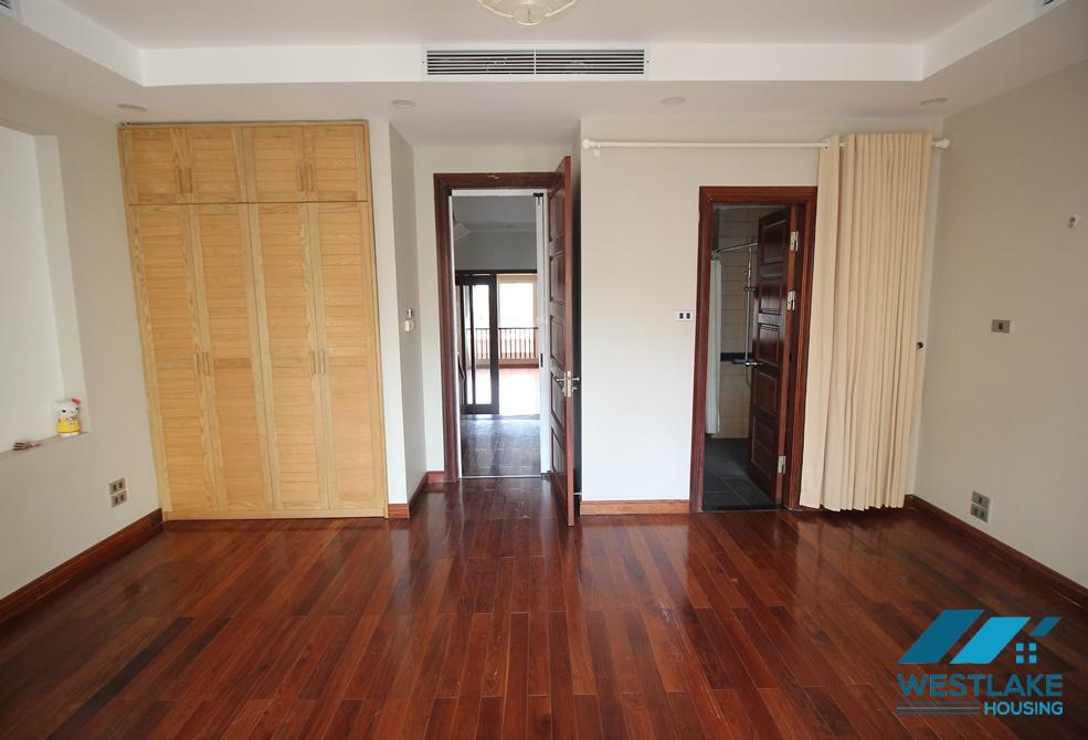 Modern house rental with a pool, nice wooden floor and balcony in Tay Ho