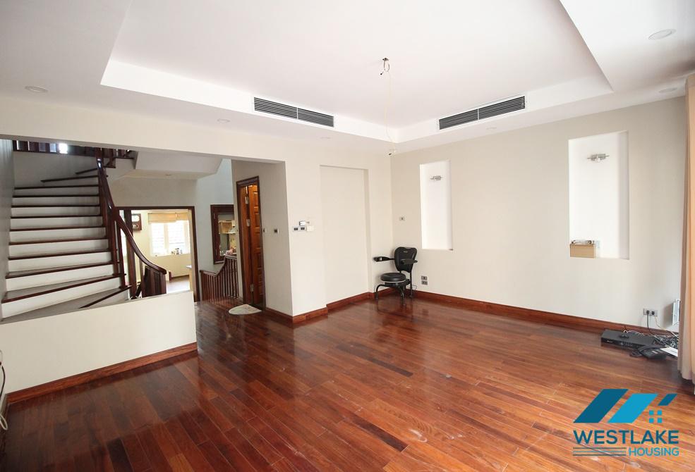 Modern house rental with a pool, nice wooden floor and balcony in Tay Ho