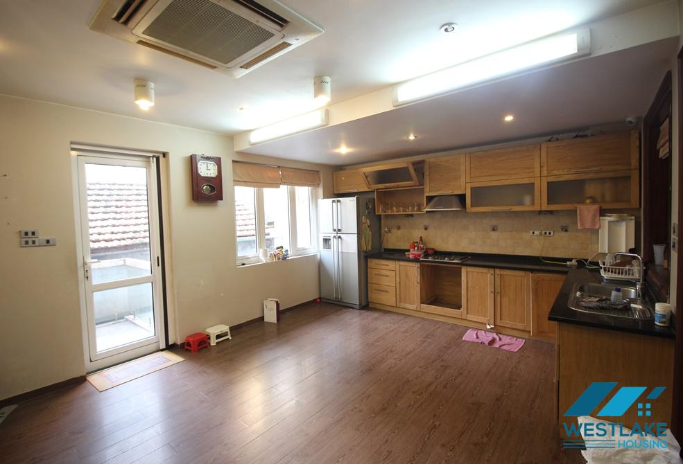 Modern house rental with a pool, nice wooden floor and balcony in Tay Ho