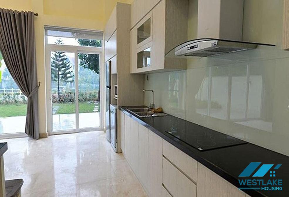 A beautiful villa with big garden for rent in Ciputra, Tay ho