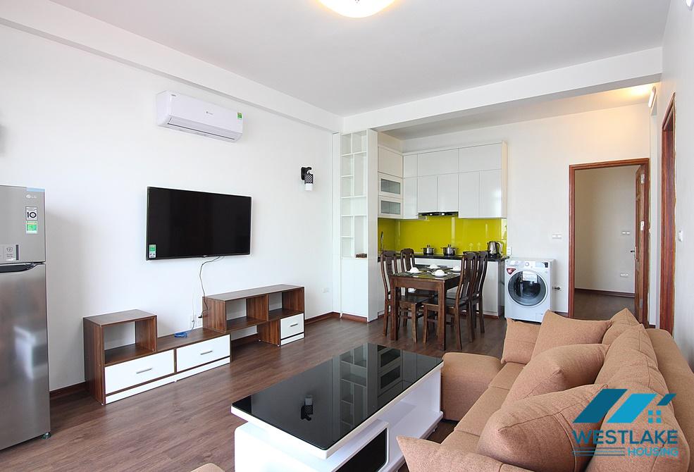 Nice 02-bedroom apartment with lake view on high floor for rent in Tay Ho District, Hanoi