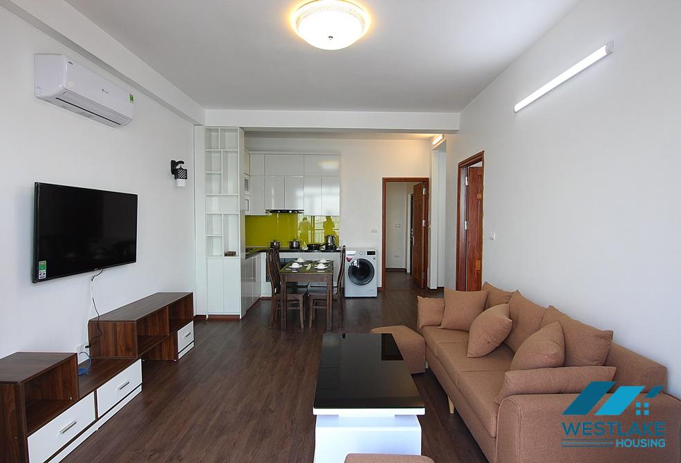 Nice 02-bedroom apartment with lake view on high floor for rent in Tay Ho District, Hanoi