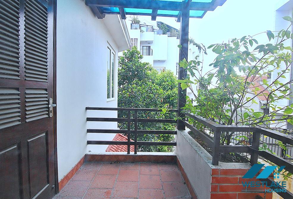 An old Western architecture house for rent in Tay Ho